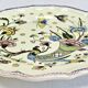 5 Gien dessert plates cornucopia decor 1960 1971