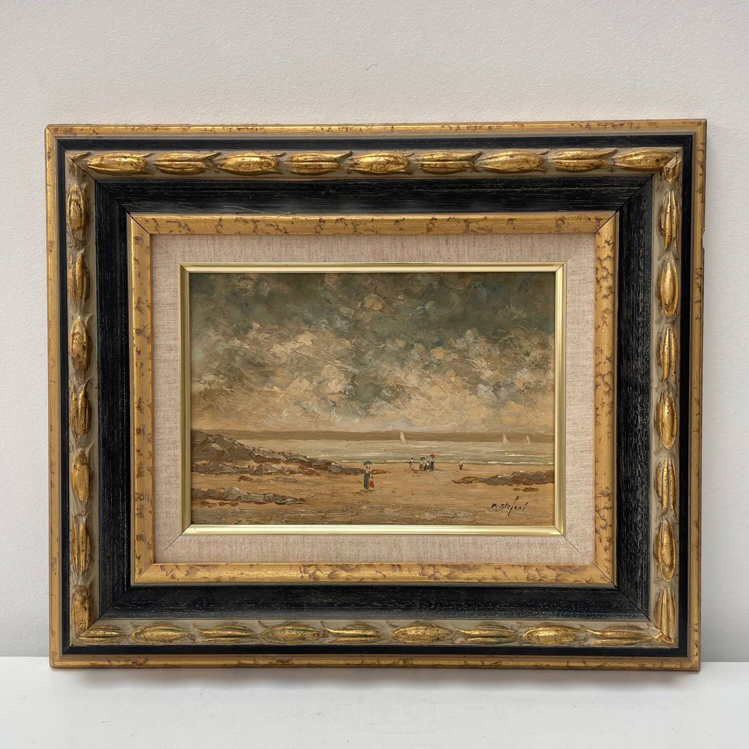 Painting on canvas Pierre Stafani