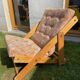 Lot 4 transats en pin Fatöli Kontiki Ikea 1970