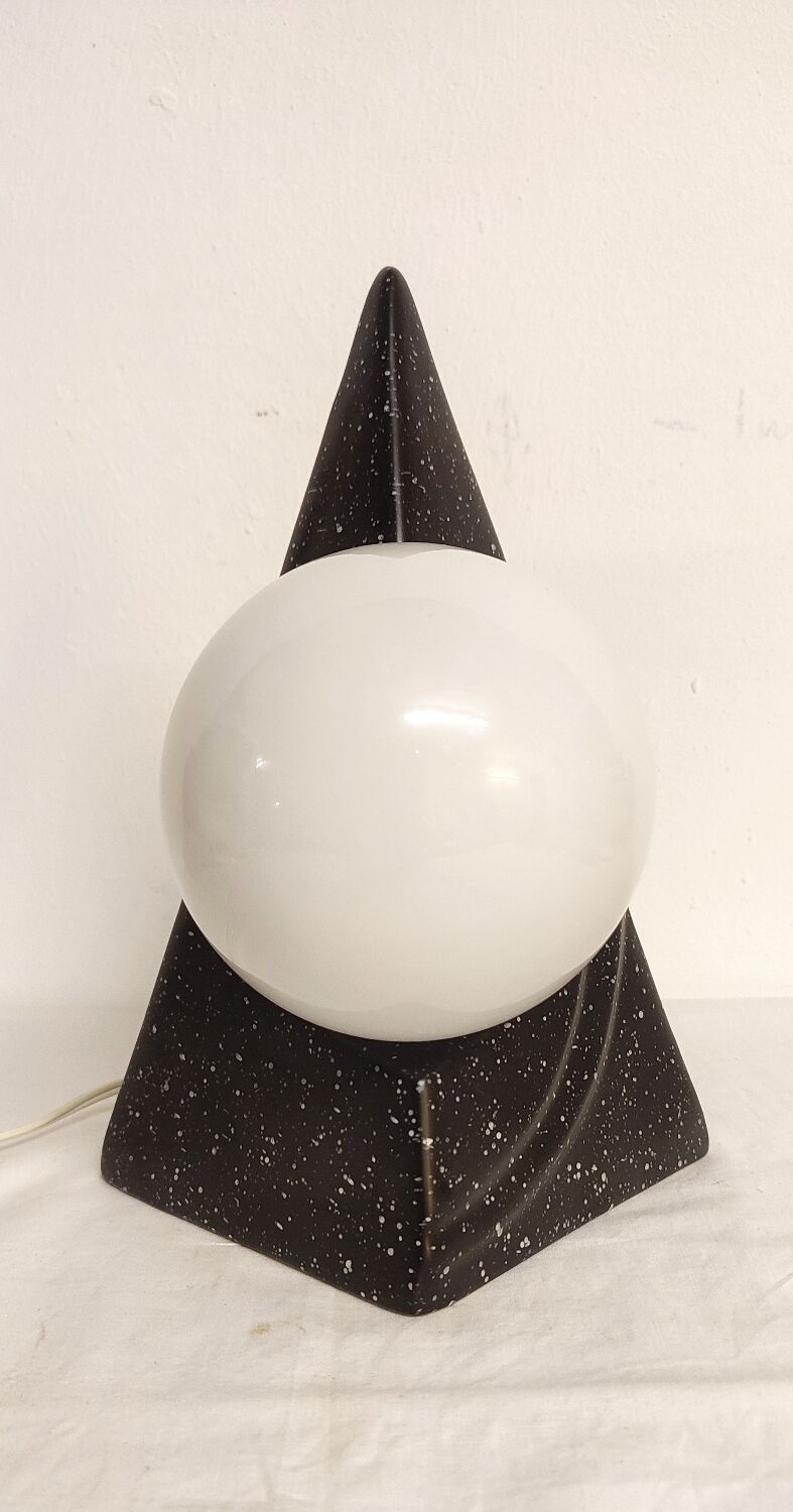 Ceramic table lamp. Spain, 1970s.