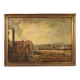 Italian seascape painting oil on canvas