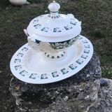 Soupière  et plat de service style empire