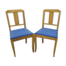 2 chaises vintages des années 50