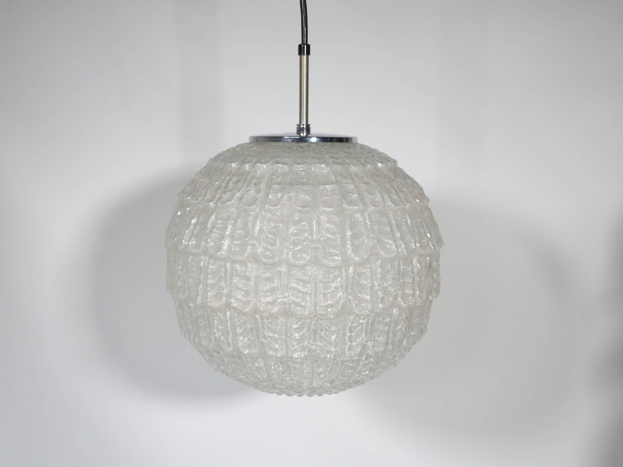 Design Globe Lamp 1960s 1970s  Glass