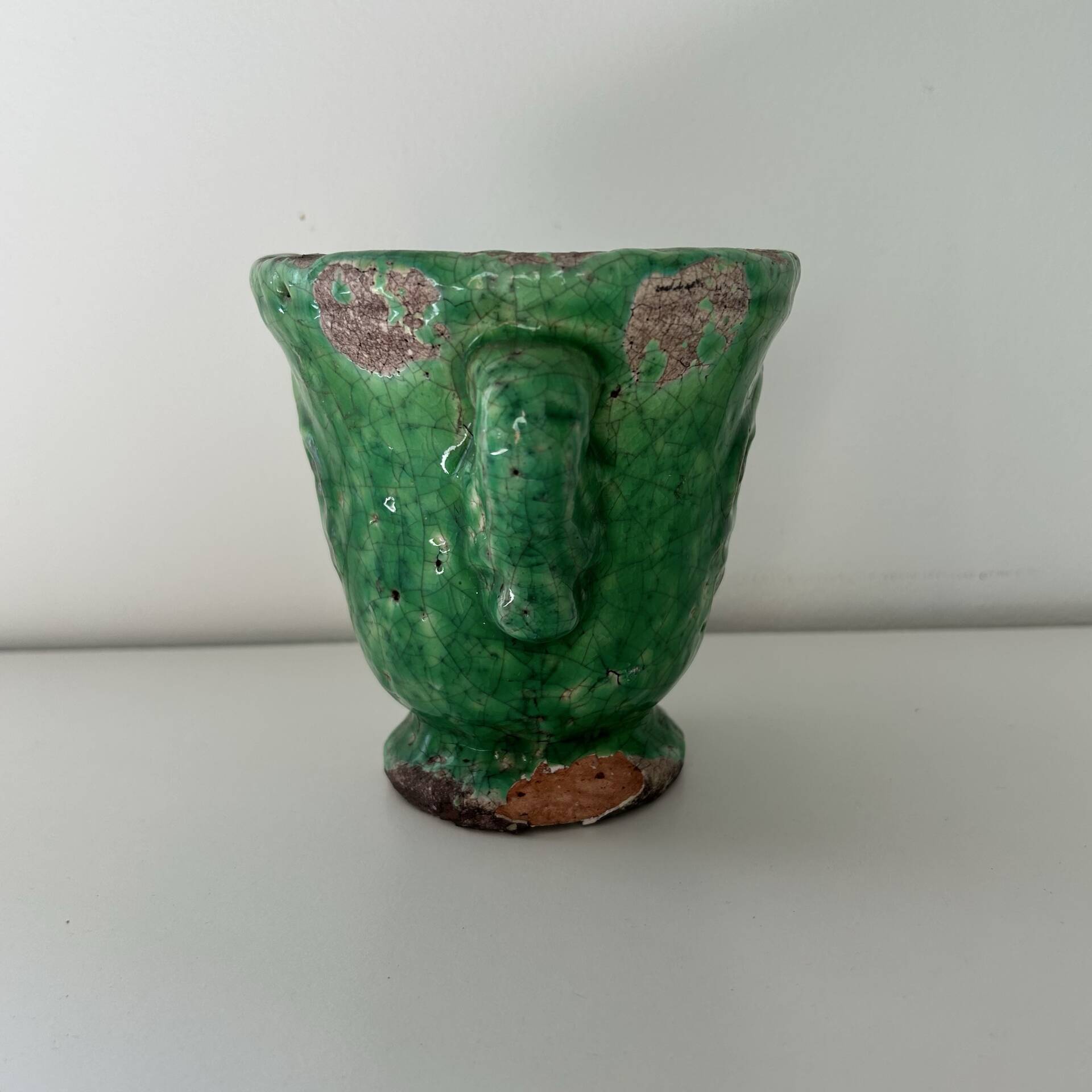 Small ancient Provençal vase