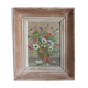 Painting painting bouquet flowers signed L.Audrey