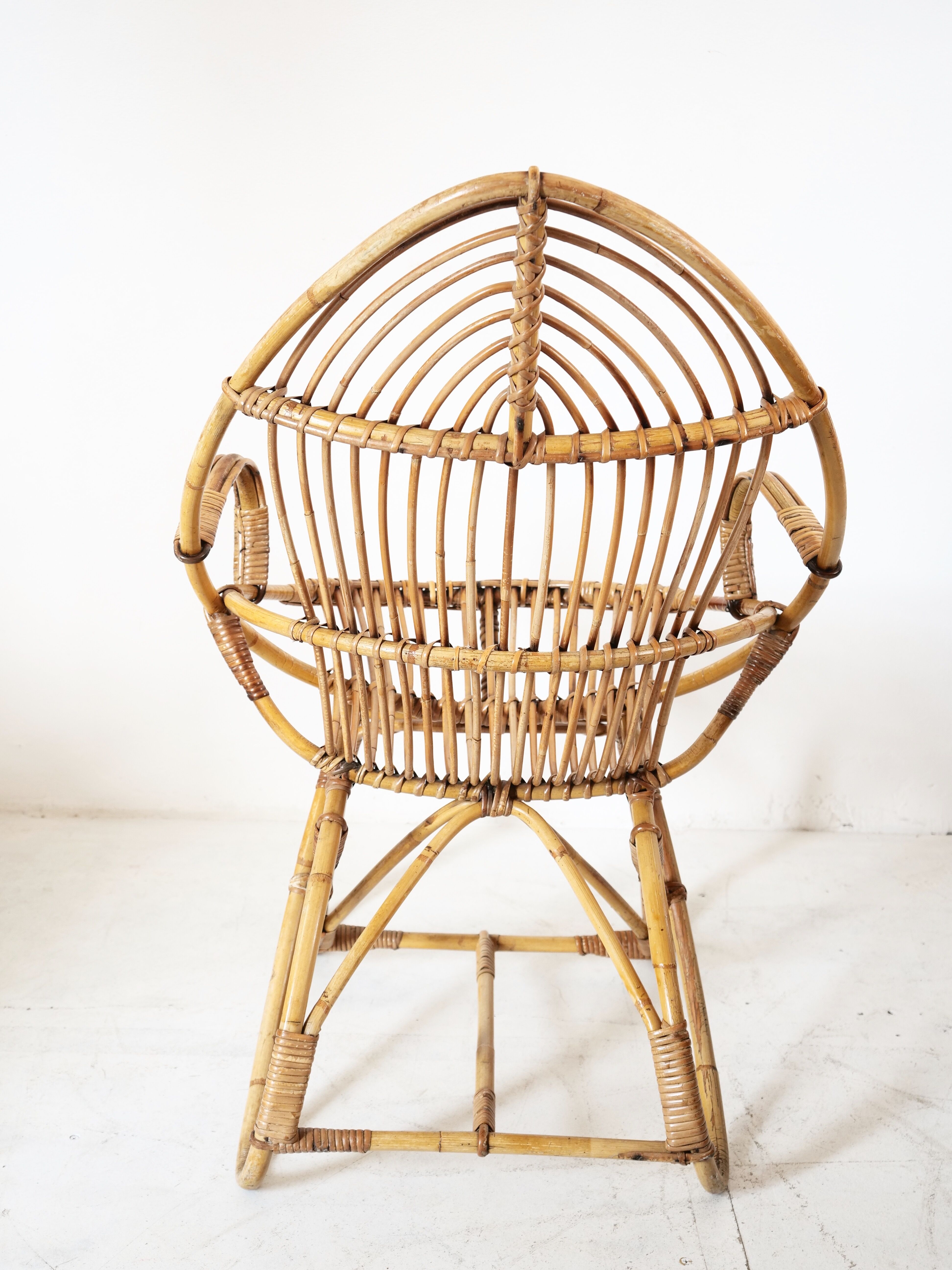rattan armchair Rohe Noordwolde