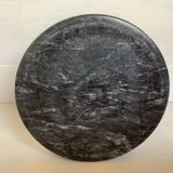 Ashtray empty pocket marble gray black