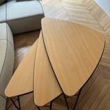 3 Petalo 519 Charlotte Perriand coffee tables