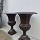 Paire de vases Médicis en fonte de Maison bourgeoise- H73cm