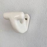 Enamelled earthen coat hook, 1900