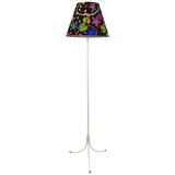 Josef Frank x J.T. Kalmar (House & Garden) Tripod floor lamp in white brass #2057