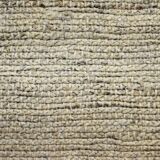 Flat-woven jute Indian rug, 1970s