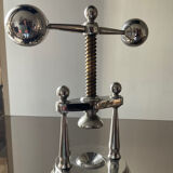 Art Deco nutcracker in chromed metal