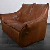 Canapé Denver 2 places en cuir par Gerard van den Berg pour Montis 1970
