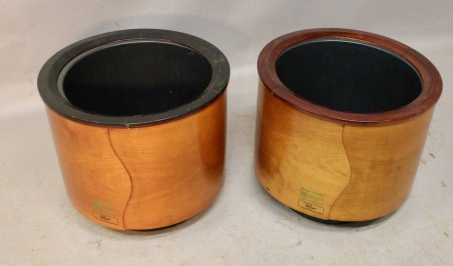 Paire de cache pots hobby flower avec intérieur.