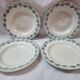 Earthenware plates nineteenth, Céranord St Amand