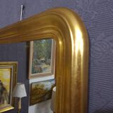 Golden vintage mirror, 73x52 cm