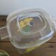 Vintage juice service Chameleon by Pierre Tardif for Neové – jug and 6 glasses