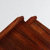 Erling Torvits nesting tables in rosewood Heltborg Mobler Denmark 1960