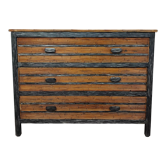 Rattan chest of drawers 80'