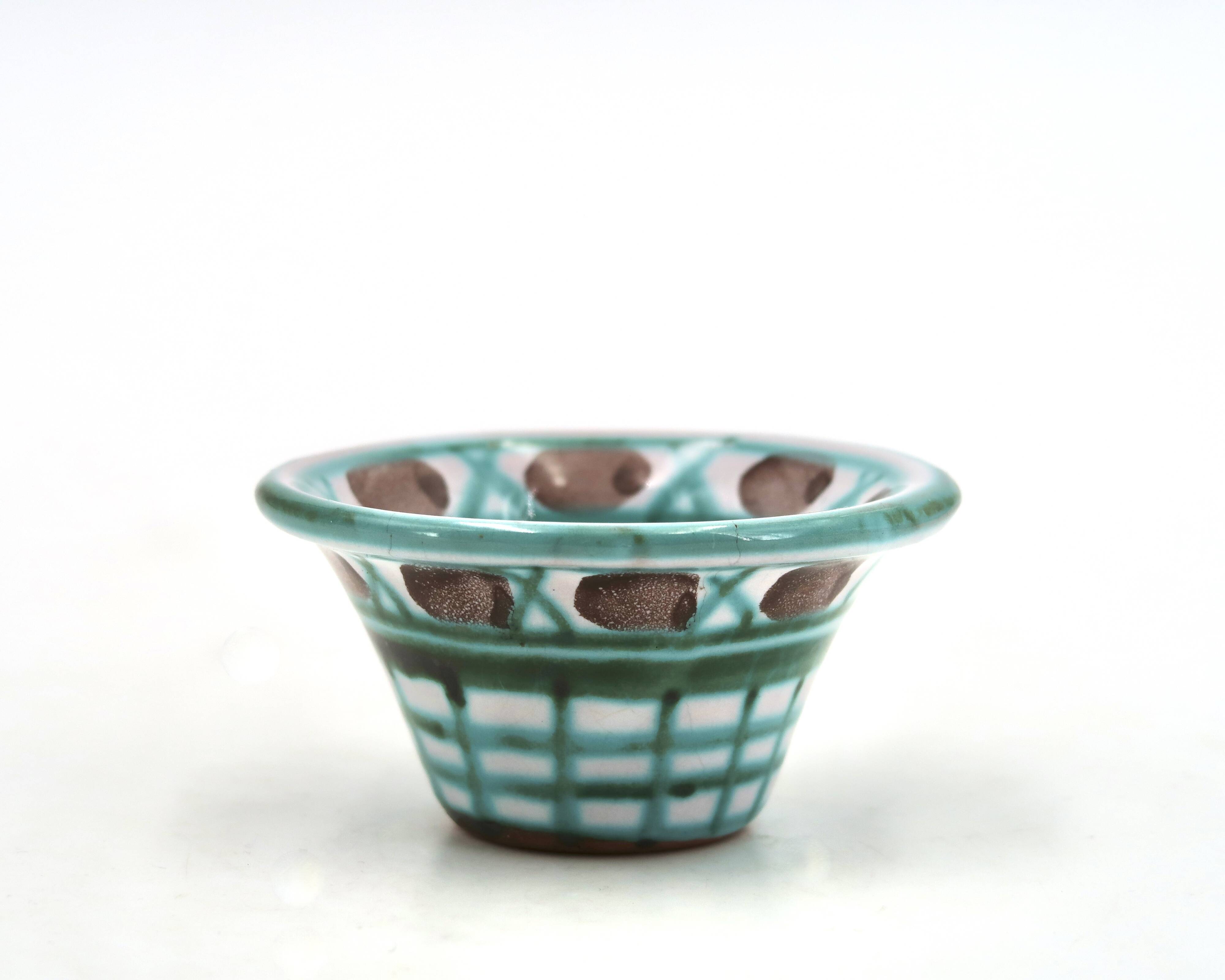 Ceramic flowerpot by Robert Picault, Vallauris, 1960s