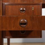 Mid-Century Freestanding Teak Desk, Denmark, 1960s