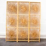 Rattan screen