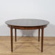 Mid-Century Round Rosewood Extendable Dining Table, Denmark, 1960s