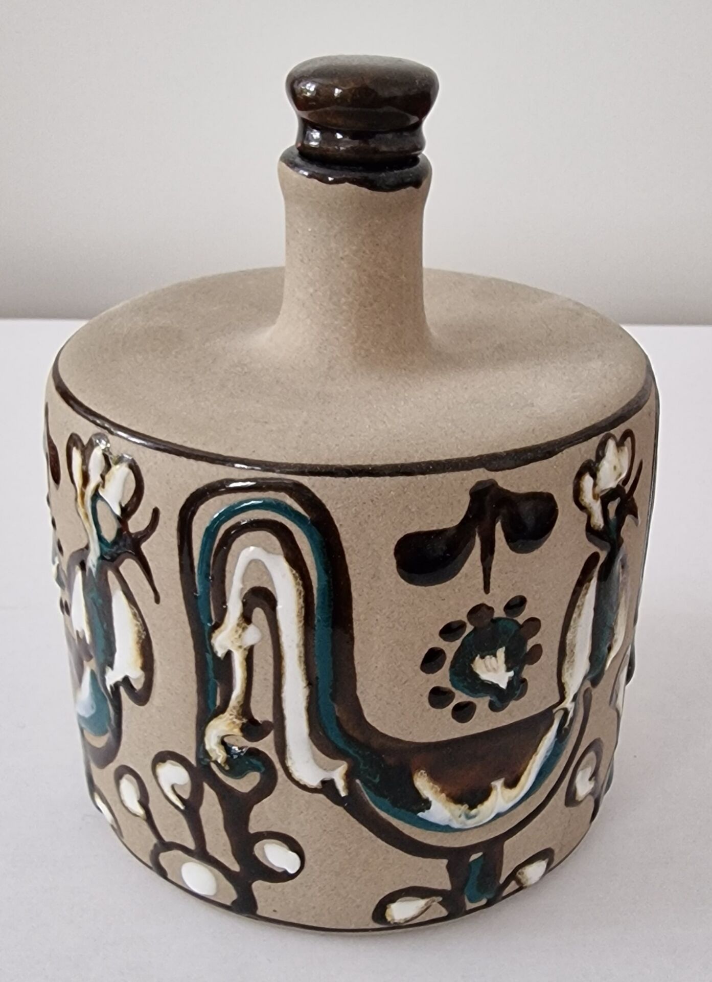 Flacon Bay Ceramic A1402 – Coq décor – West Germany – 60s/70s