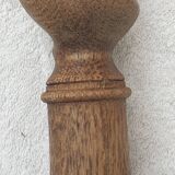 natural wood twisted column