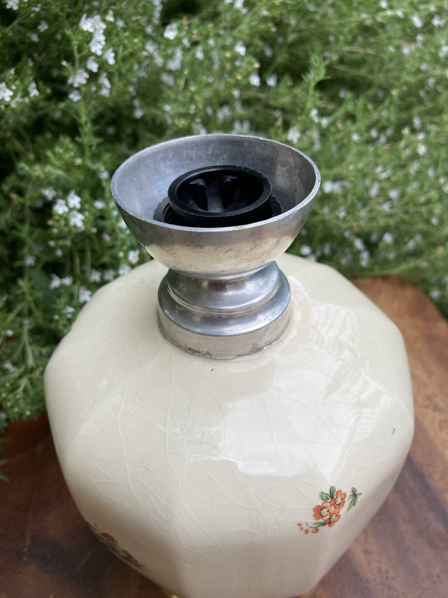 Pied de lampe romantique Le Charbonnier Salins