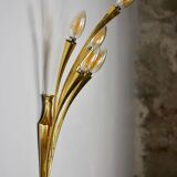 Oscar Torlasco brass wall lamp for Lumi Milano, 1950s