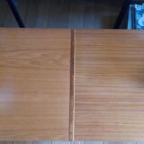 Teak veneer sideboard
