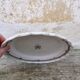 Plate XVIII century majolica Bordeaux