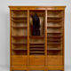Large notary furniture with curtains by G.M. Radia, circa 1920
