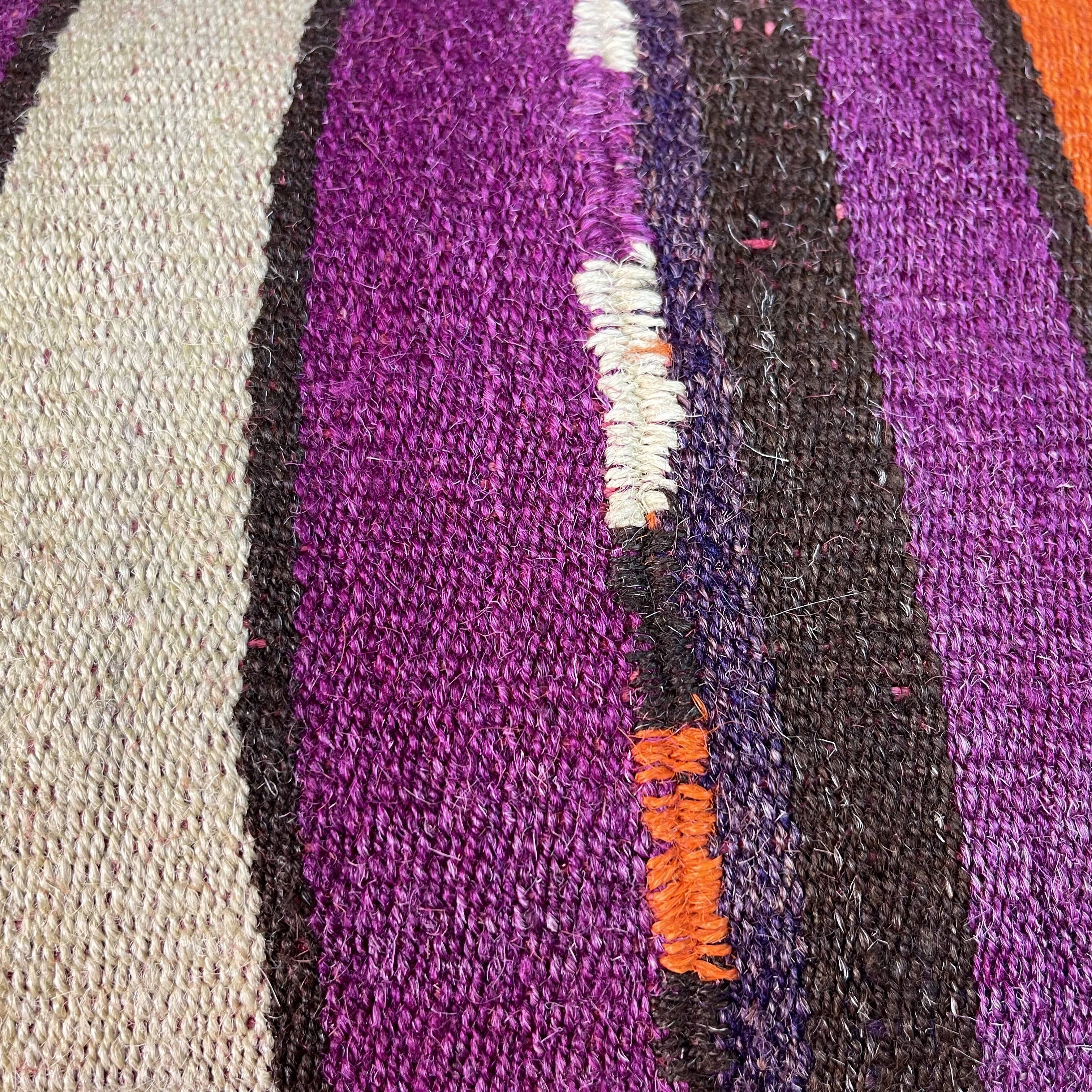 Vintage turkish kilim cushion cover