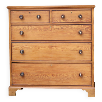 Victorian heywood & dixon chest of drawers in australian cedar (early 19th century)