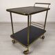 Vintage brass bar service