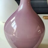 Vase Soliflore Boule design..A dégradés de tons roses. Dim 24 x 15 cm