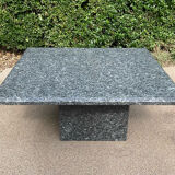 80s granite coffee table