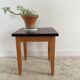 Table basse en formica et bois vintage