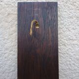 Contemporary decorative painting in wood and aluminum hand signed 1970