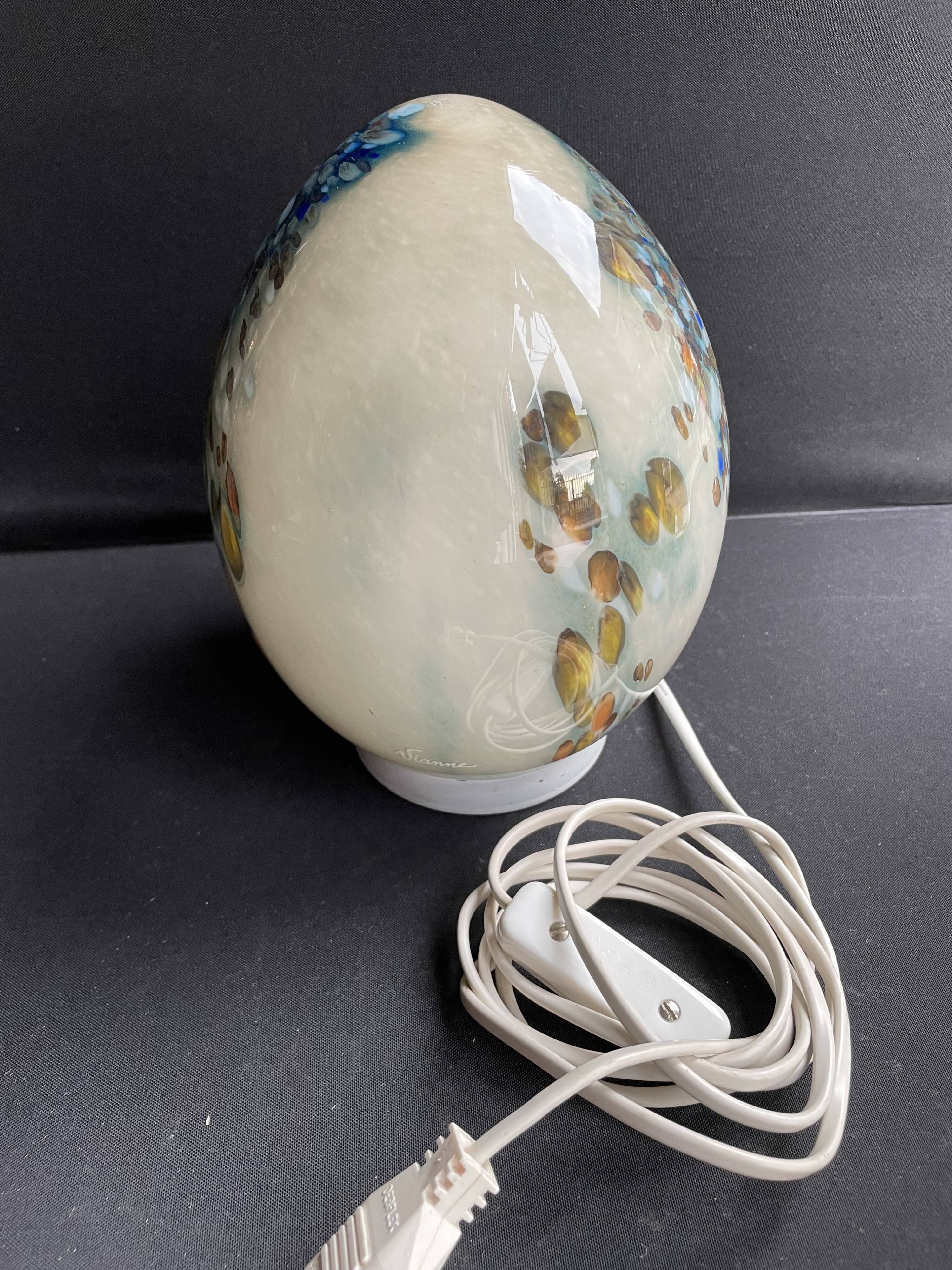 Egg lamp – Vianne crystal and glassware