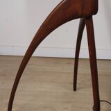 Rispal floor lamp known as "Praying Mantis" in teak, 1960
