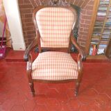 Fauteuil ancien style louis philippe
