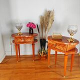 Pair of vintage bedside tables