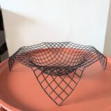 Designer fruit basket in metal wire
