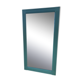 Large old mirror patinated in green  95x170cm