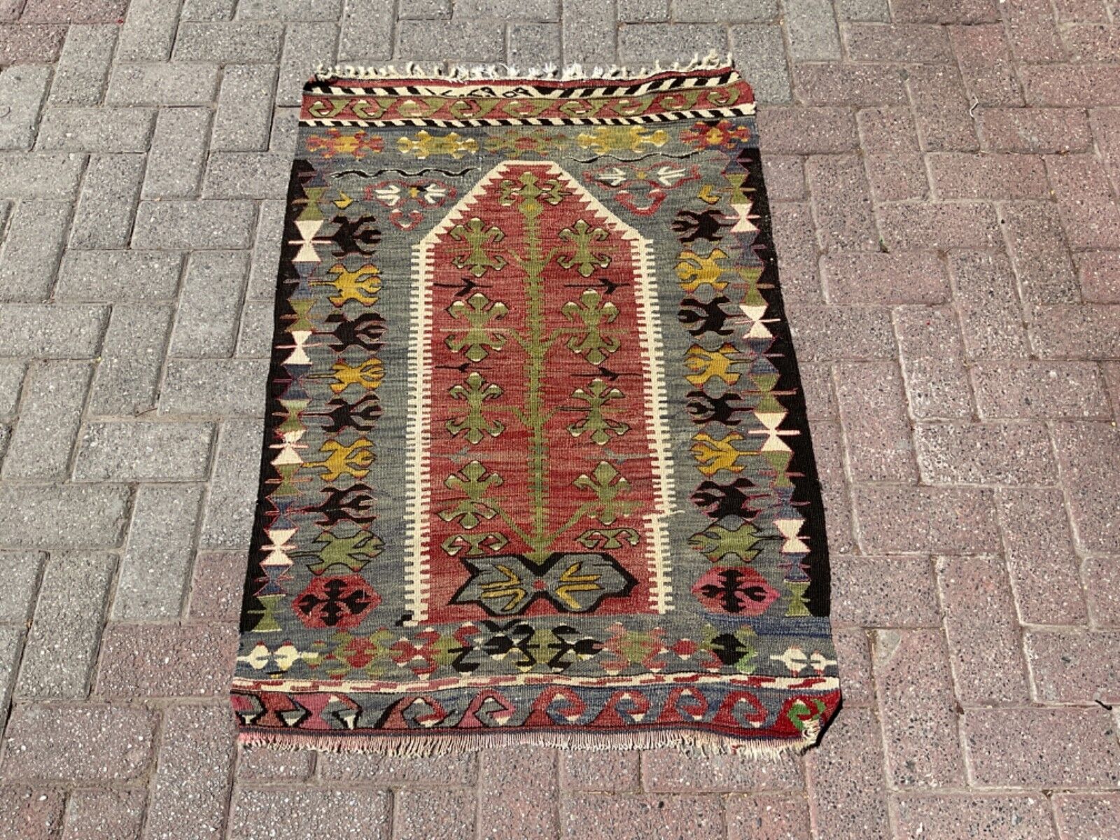 Tapis Kilim, tapis de cuisine, tapis anatolien, tapis Kelim